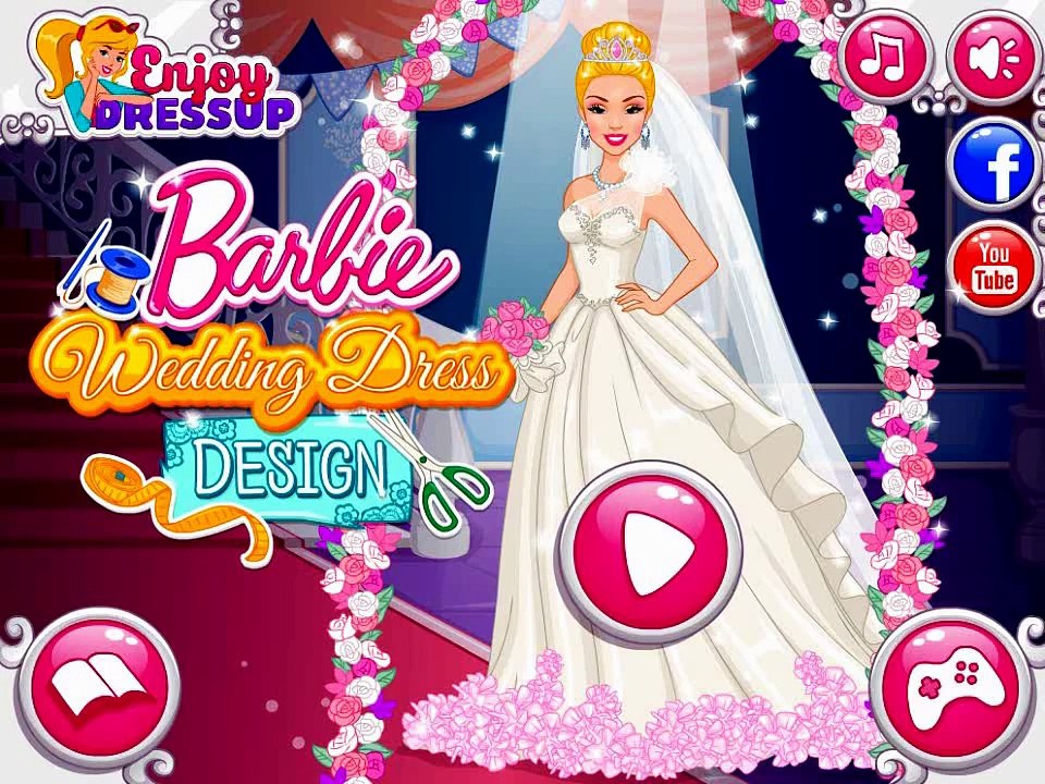 Barbie Wedding Dress Design - Barbie Games For Girls