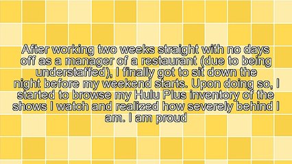 When Is It Time To Give Up On A Show?