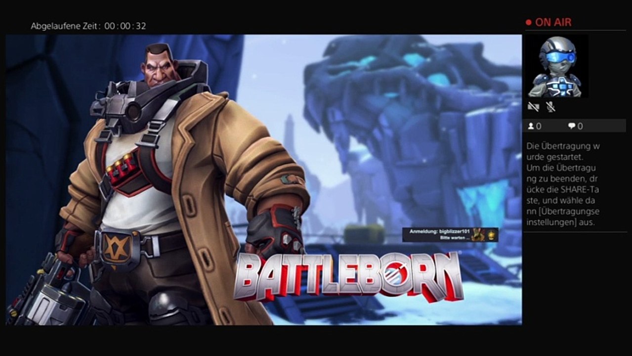 PS4-Live-Übertragung von BATTLEBORN