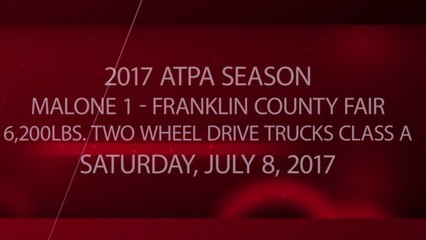 ATPA - Franklin County Fair - 07-08-2017 - 6,200lbs. Two Wheel Drive Trucks Class A