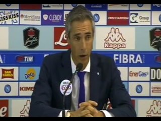 Napoli-Fiorentina 2-1 - Sousa: "Sono comunque orgoglioso" (19.10.15)