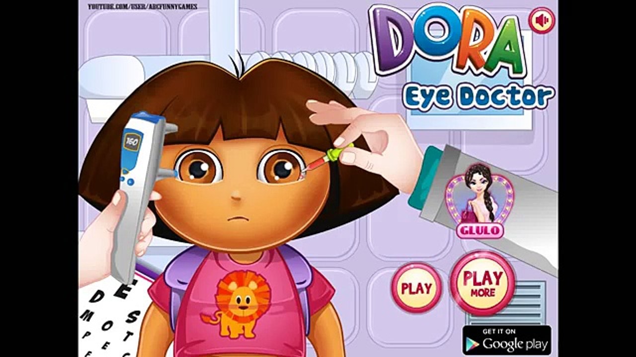Dora Eye Doctor Clinic Episode - Dora the Explorer Baby Games - Full Medical Games for Kid