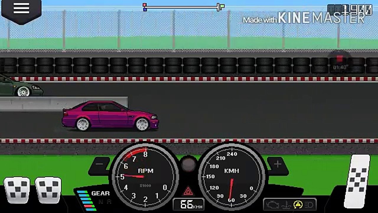 BMW E46 Stock vs Tuned 1400+ HP Pixel car racer