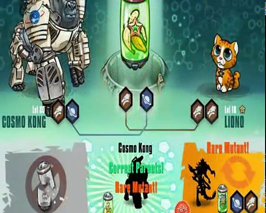 Mutants genetic gladiator combinaciones secretas