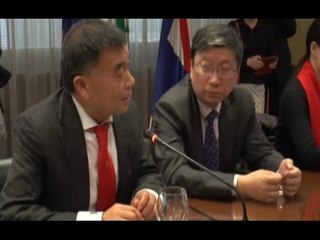 Campania-Cina, delegazione di Shangai in Regione (03.11.15)