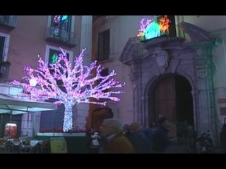 Salerno - Luci d'Artista, inaugurata la decima edizione (09.11.15)
