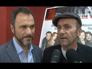 Napoli - I fratelli Gallo presentano il loro nuovo spettacolo teatrale  (10.11.15)