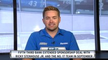 Ricky Stenhouse Jr. Discusses Sponsorship Deal With Fifth Third Bank