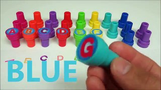 Couleur pour Apprendre des lettres chanson timbres le le le le la les tout-petits avec Abc alphabet abc