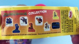 Play Doh Surprise Eggs Zootopia Disney Frozen Teenage Mutant Ninja Turtles Batman Shopkins Toys