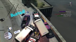 GTA 4 - Custom Game Mode: Busted! x5 Rounds [TBoGT] [BGF Event]