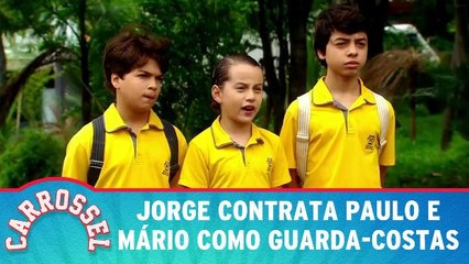 Jorge contrata Paulo e Mário como guarda-costas
