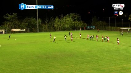 Coup franc bien frappé de Rémi Sergio