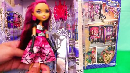 Juguetes de Ever After High en español - Unboxing de libro de fiesta de coronación para niñas