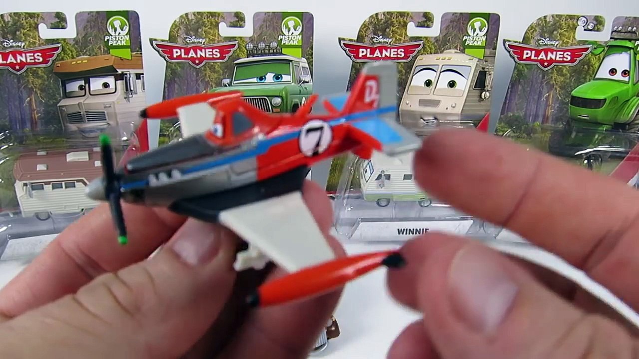 DISNEY PLANES PISTON PEAK DUSTY CROPHOPPER FIRE AND RESCUE HARVEY WINNIE BUS