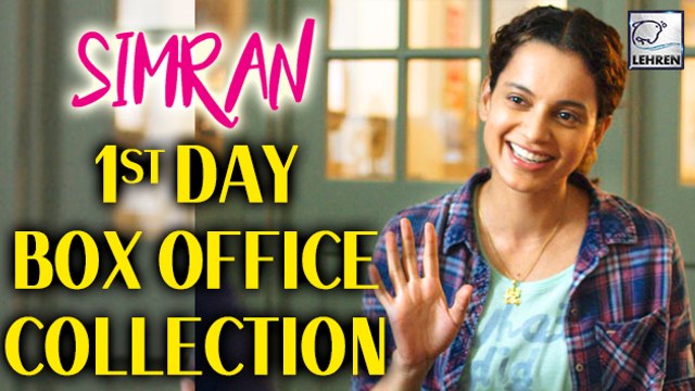 Simran 1st Day Box-Office Collection