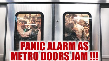 Kolkata Metro: Doors of Non-AC Coach fail to open, people panic | Oneindia News