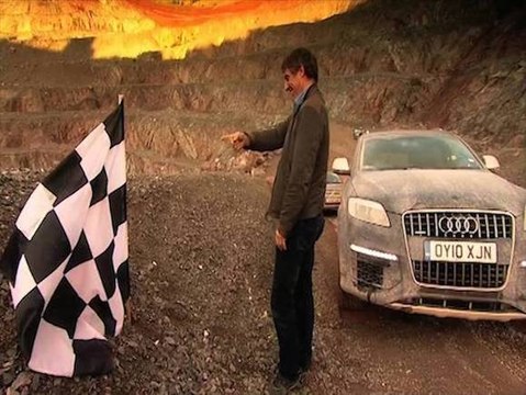 Audi Q7 ve Porsche'nin kapışması-Porsche'nin v Audi Q7 V12 TDI - Fifth Gear