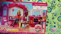 Barbie Toys - Did Barbies Vacation House Get Robbed? - Glam Getaway House Unboxing and Re
