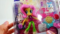 MLP Equestria Girls Minis Unboxing - Pinkie Pies Slumber Party - Fluttershy Doll | Evies Toy House
