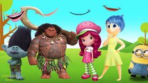 Wrong Mouths Maui, Branch Trolls, Strawberry Shortcake, Inside Out, Cartoons and Songs for kids
