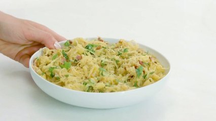 A Low-Carb Spaghetti Squash Carbonara Recipe That Anyone Can Make
