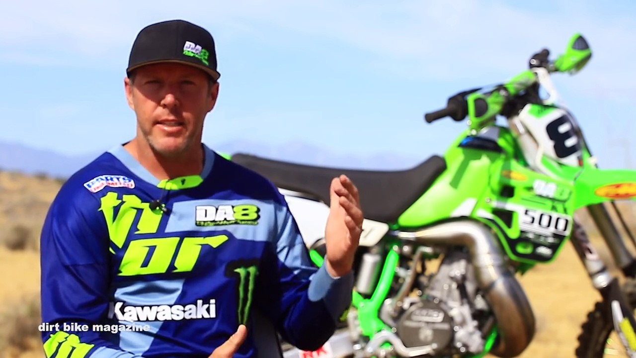 Inside Destry Abbotts Special Edition Kawasaki KX500 - Dirt Bike Magazine