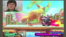 Oeuf pour géant ouverture planète Kirby robobot nintendo 3ds surprise ryan toysreview