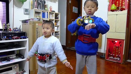 幪面超人W臭fing vs 月騎老兄，臭fing之後變怪獸 (new-02-20)