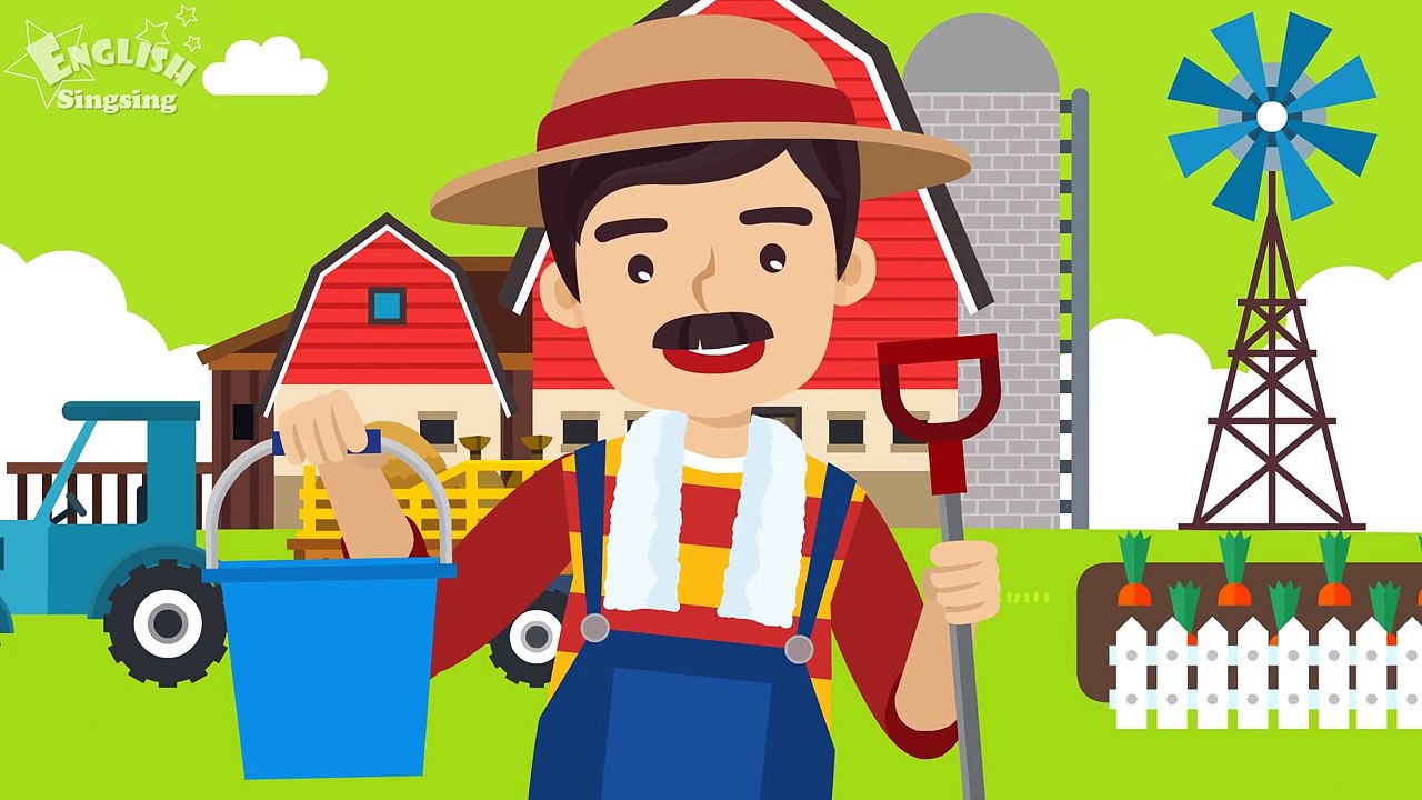 Kids vocabulary compilation - Words starting with F, f - English educational video for kids