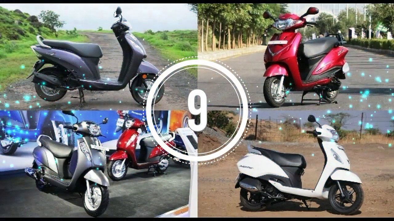 2017 Top Ten Scooter / Scooty in India - Review
