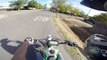 BADASS CR250 Dirt bike Police Chase Getaway