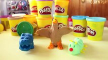 DIY Play Doh Tutorial · How to make funny clay animals · Cómo hacer animales divertidos pl