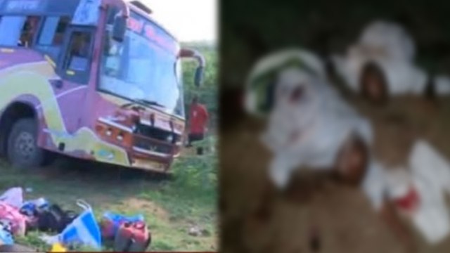 Tamil Nadu Road Mishap, Telugu People lost Life ఏపీ వాసుల మృతి | Oneindia Telugu