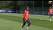Neymar First Goal & Penalty Goal & amazing dribbles and skills with PSG in training session