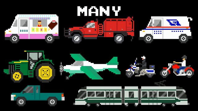 Opposite Vehicles - Cars, Trucks, Trains, Boats & More - The Kids Picture Show (Fun & Educational)