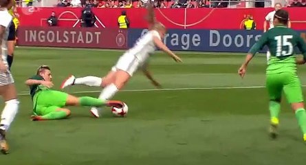 Dzsenifer Marozsan penalty Goal HD - Germany W 2-0 Slovenia W 16.09.2017 World Cup Women - Qualification - Second stage