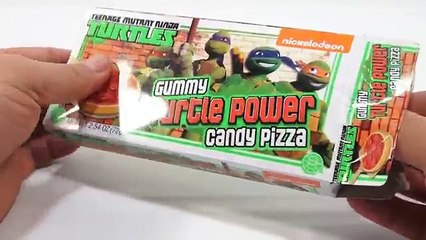 Dulces pegajoso mutante poder lugar joven tortuga tortugas Ninja de pizza