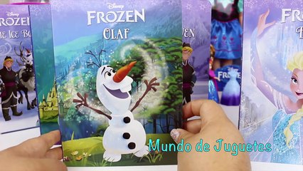 Download Video: Disney FROZEN Libros de La Pelicula Frozen Libro de Olaf |Libros Para Niños|Juguetes de Frozen