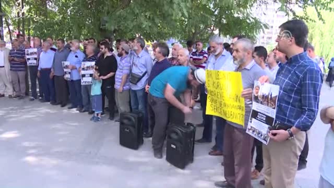 Başkentte Arakan Protestosu