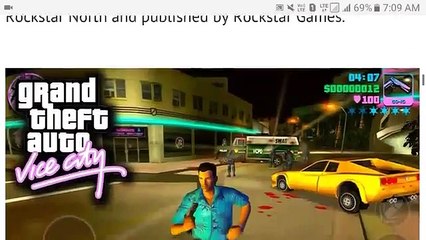 GTA Vice City Android- 200MB Apk+Data Download