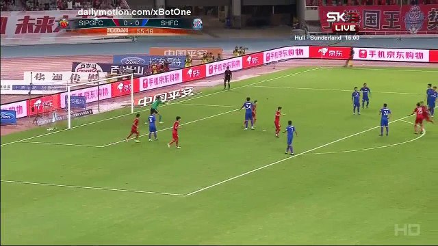 Hulk Goal HD - Shanghai SIPG 1 - 0 Shanghai Shenhua - 16.09.2017 (Full Replay)