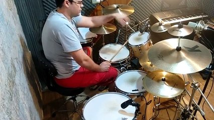 VIRADA com bumbo no meio - Tocando Bateria do zero