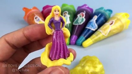 Jelly Slime Surprise Toys Disney Princess Cinderella Snow White Belle Rapunzel Jasmine Aur