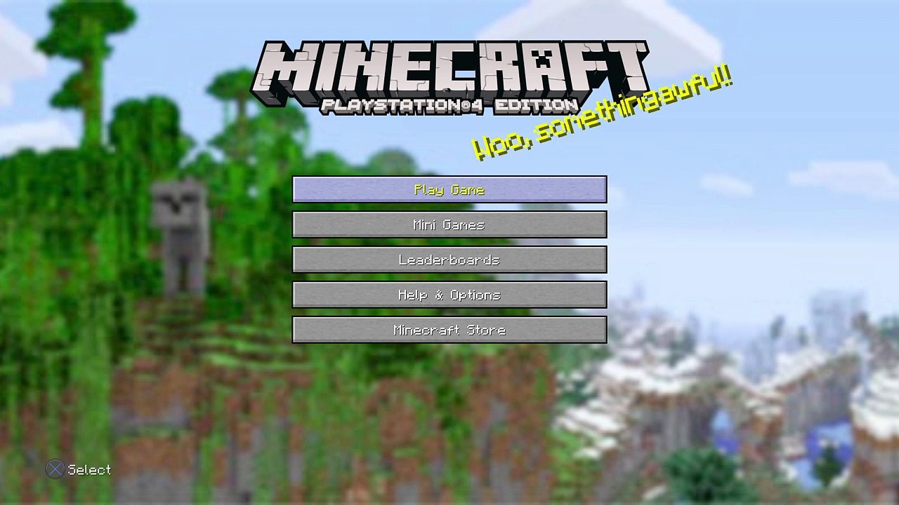 Minecraft New 3DS Edition - Gameplay [Audio]