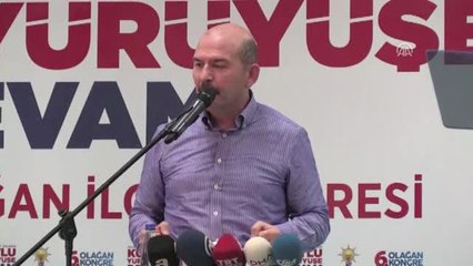 Soylu, Partisinin Maçka İlçe Kongresine Katıldı