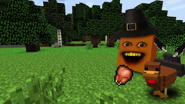 Annoying Orange Lets Play! - SLENDER with Grandpa Lemon