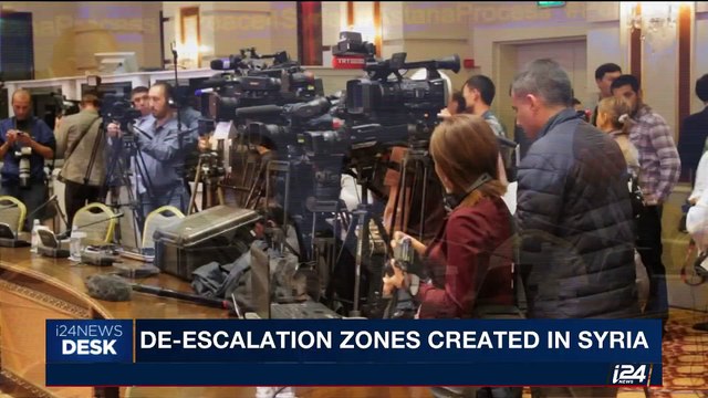 i24NEWS DESK | De-escalation zones created in Syria | Saturday, September 16th 2017