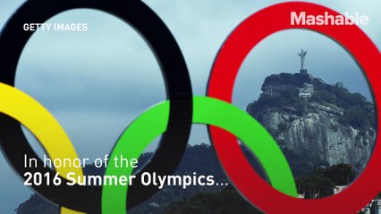 100 years of Olympic opening ceremonies in 40 seconds