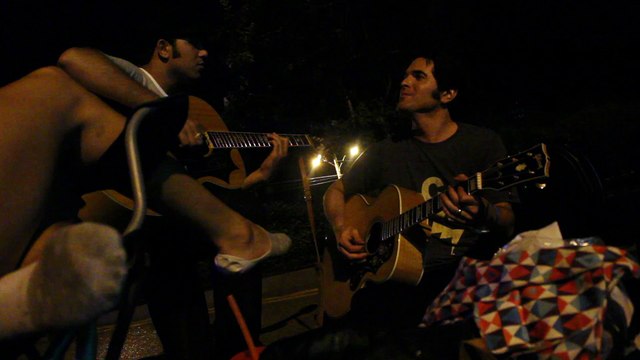 Dean Z & friends sing Everly Brothers 'Dreams' 2017 Candlelight Vigil